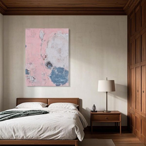 The Soft-Hued Reverie Under the Flecked Brushstrokes - Image 3