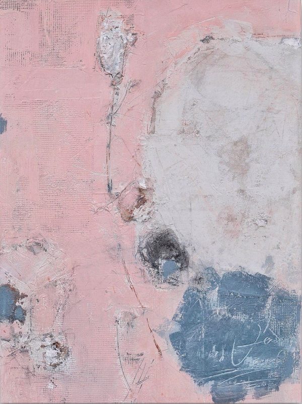 The Soft-Hued Reverie Under the Flecked Brushstrokes