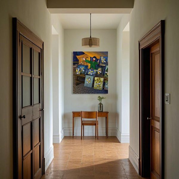 A booth of famous paintings with a creative touch - Image 2